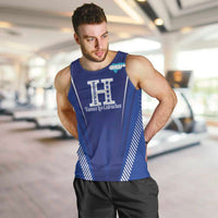 Honduras Football Custom Men Tank Top Los Catrachos Map Sporty Style - Wonder Print Shop