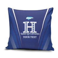 Honduras Football Custom Pillow Cover Los Catrachos Map Sporty Style - Wonder Print Shop
