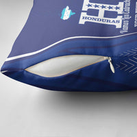 Honduras Football Custom Pillow Cover Los Catrachos Map Sporty Style - Wonder Print Shop