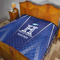 Honduras Football Custom Quilt Los Catrachos Map Sporty Style - Wonder Print Shop
