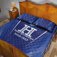 Honduras Football Custom Quilt Bed Set Los Catrachos Map Sporty Style - Wonder Print Shop