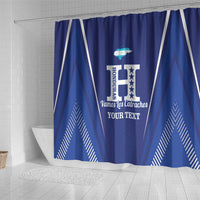 Honduras Football Custom Shower Curtain Los Catrachos Map Sporty Style - Wonder Print Shop