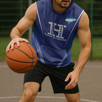 Honduras Football Custom Sleeveless Hoodie Los Catrachos Map Sporty Style - Wonder Print Shop