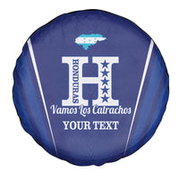 Honduras Football Custom Spare Tire Cover Los Catrachos Map Sporty Style - Wonder Print Shop