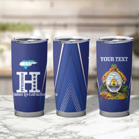 Honduras Football Custom Tumbler Cup Los Catrachos Map Sporty Style - Wonder Print Shop