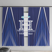 Honduras Football Custom Window Curtain Los Catrachos Map Sporty Style - Wonder Print Shop