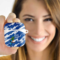 El Salvador Football AirPods Case La Selecta Torogoz Grunge Style - Wonder Print Shop