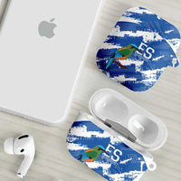 El Salvador Football AirPods Case La Selecta Torogoz Grunge Style - Wonder Print Shop