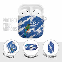 El Salvador Football AirPods Case La Selecta Torogoz Grunge Style - Wonder Print Shop