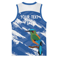 El Salvador Football Custom Basketball Jersey La Selecta Torogoz Grunge Style - Wonder Print Shop