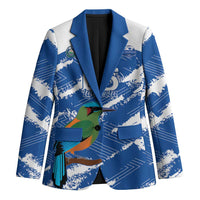 El Salvador Football Custom Blazer La Selecta Torogoz Grunge Style - Wonder Print Shop