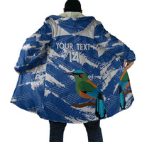 El Salvador Football Custom Cloak La Selecta Torogoz Grunge Style - Wonder Print Shop