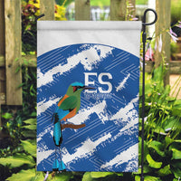 El Salvador Football Garden Flag La Selecta Torogoz Grunge Style - Wonder Print Shop