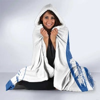 El Salvador Football Hooded Blanket La Selecta Torogoz Grunge Style - Wonder Print Shop