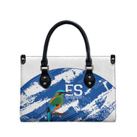 El Salvador Football Leather Bag La Selecta Torogoz Grunge Style - Wonder Print Shop