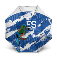 El Salvador Football Umbrella La Selecta Torogoz Grunge Style - Wonder Print Shop
