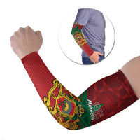 Personalized Morocco Independence Day Arm Sleeves 1956 Proud Islamic Pattern LT14