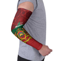 Personalized Morocco Independence Day Arm Sleeves 1956 Proud Islamic Pattern LT14