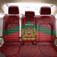 Morocco Independence Day Back Car Seat Cover 1956 Proud Islamic Pattern LT14