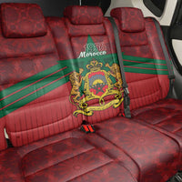 Morocco Independence Day Back Car Seat Cover 1956 Proud Islamic Pattern LT14