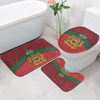Morocco Independence Day Bathroom Set 1956 Proud Islamic Pattern LT14