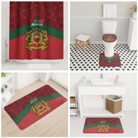Morocco Independence Day Bathroom Set 1956 Proud Islamic Pattern LT14