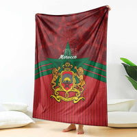 Morocco Independence Day Blanket 1956 Proud Islamic Pattern LT14