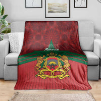 Morocco Independence Day Blanket 1956 Proud Islamic Pattern LT14