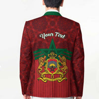 Personalized Morocco Independence Day Blazer 1956 Proud Islamic Pattern - Wonder Print Shop