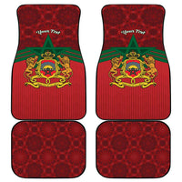 Personalized Morocco Independence Day Car Mats 1956 Proud Islamic Pattern LT14