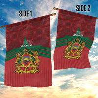 Morocco Independence Day Garden Flag 1956 Proud Islamic Pattern LT14