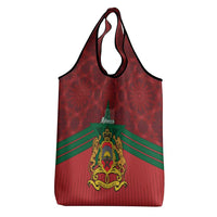 Morocco Independence Day Grocery Bag 1956 Proud Islamic Pattern LT14