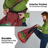 Morocco Independence Day Grocery Bag 1956 Proud Islamic Pattern LT14