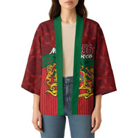Personalized Morocco Independence Day Kimono 1956 Proud Islamic Pattern - Wonder Print Shop