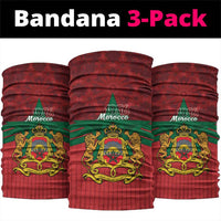 Morocco Independence Day Neck Gaiter 1956 Proud Islamic Pattern LT14