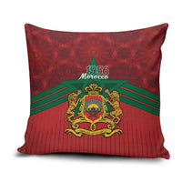 Morocco Independence Day Pillow Cover 1956 Proud Islamic Pattern LT14