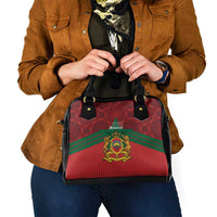 Morocco Independence Day Shoulder Handbag 1956 Proud Islamic Pattern LT14