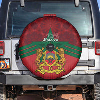 Morocco Independence Day Spare Tire Cover 1956 Proud Islamic Pattern LT14