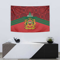 Morocco Independence Day Tapestry 1956 Proud Islamic Pattern LT14
