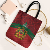 Morocco Independence Day Tote Bag 1956 Proud Islamic Pattern LT14