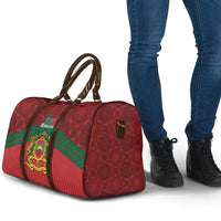 Morocco Independence Day Travel Bag 1956 Proud Islamic Pattern LT14