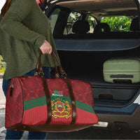 Morocco Independence Day Travel Bag 1956 Proud Islamic Pattern - Wonder Print Shop