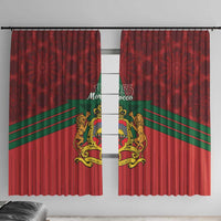 Morocco Independence Day Window Curtain 1956 Proud Islamic Pattern LT14