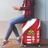 Custom Hungary Football Luggage Cover Go Magyarok - Curves Style - Wonder Print Shop