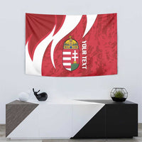 Custom Hungary Football Tapestry Go Magyarok - Curves Style - Wonder Print Shop