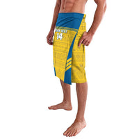 Custom Sweden Football Lavalava Go Blagult - Scandinavian Pattern - Wonder Print Shop