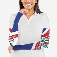 Cuba Independence Day Arm Sleeves Patria o Muerte Venceremos Curve Flag Style - Wonder Print Shop