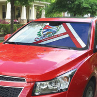 Cuba Independence Day Auto Sun Shade Patria o Muerte Venceremos Curve Flag Style - Wonder Print Shop