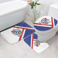 Cuba Independence Day Bathroom Set Patria o Muerte Venceremos Curve Flag Style - Wonder Print Shop