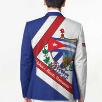 Cuba Independence Day Blazer Patria o Muerte Venceremos Curve Flag Style - Wonder Print Shop